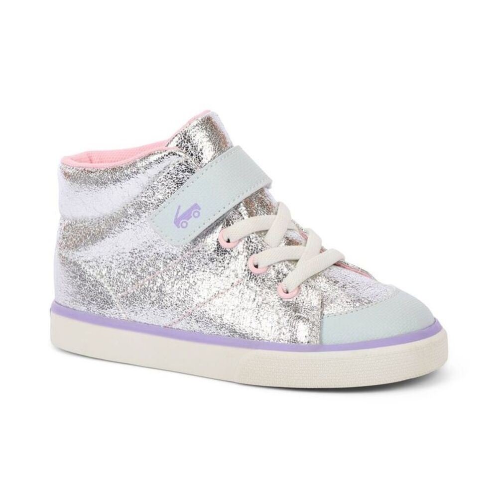 See Kai Run Basics Toddler Belmont Sneakers - Silver 7T